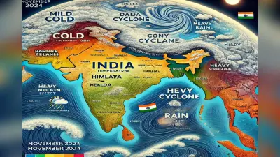 Weather Forecast: अगले 3 दिन 3 राज्यों में भयंकर बारिश की चेतावनी