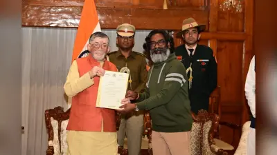 हेमंत सोरेन 28 नवंबर को सीएम पद की लेंगे शपथ, राज्यपाल से मिलकर सरकार बनाने का दावा किया पेश