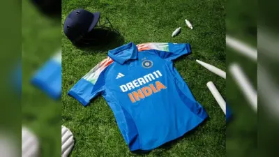 कंधे पर तिरंगा और दिल में जोश, भारतीय क्रिकेट टीम की नई जर्सी, देखें वीडियो में
