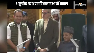 Jammu Kashmir: अनुच्छेद 370 पर विधानसभा में जमकर हंगामा, PDP के विधायक पर भारी पड़े बीजेपी एमएलए