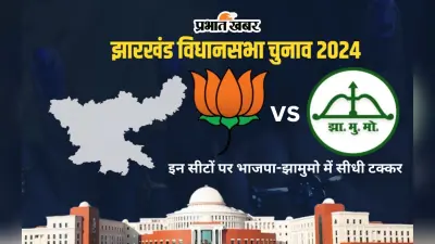 झारखंड की 37 सीटों पर JMM का BJP से सीधा मुकाबला, 6 पर AJSU और 1 पर JDU से फाइट