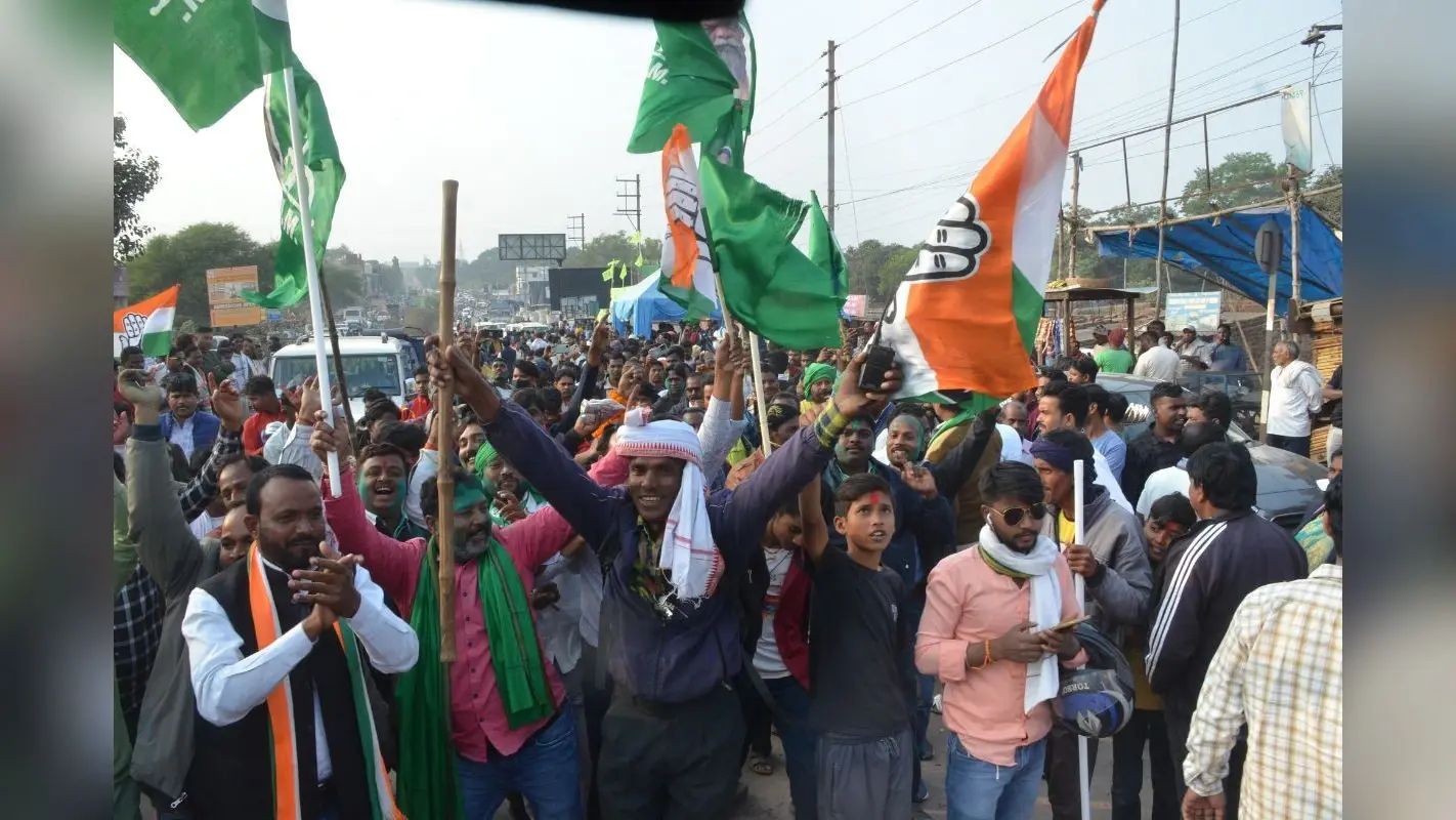 पलामू प्रमंडल में भाजपा, झामुमो को नुकसान, राजद का खाता खुला, कांग्रेस को फायदा