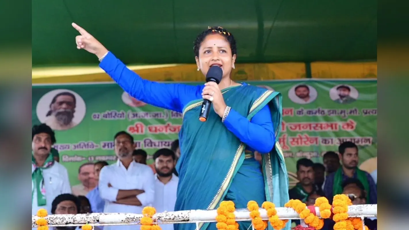 Jharkhand Election 2024: कल्पना सोरेन बोलीं, सिल्ली को बांटनेवाली पार्टी है आजसू, अमित महतो को दें वोट