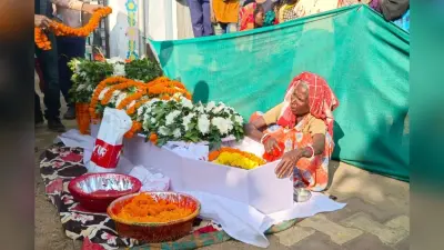 उलीहातू पहुंचा भगवान बिरसा के वंशज मंगल मुंडा का शव, आज ही होगा अंतिम संस्कार