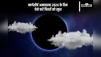 Margashirsha Amavasya 2024: मार्गशीर्ष अमावस्या पर करें ये काम, मिलेगा पितरों का आशीर्वाद