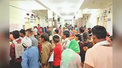Muzaffarpur News: पर्व खत्म होते ही बढ़ी मरीजों की संख्या, सदर अस्पताल में काउंटर बंद रहने पर हंगामा