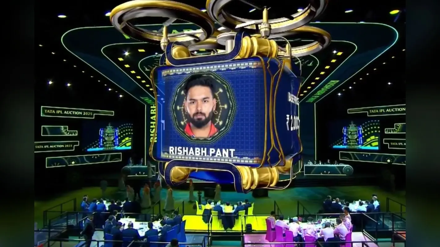 IPL Auction: आईपीएल इतिहास के सबसे महंगे खिलाड़ी बने ऋषभ, नीलामी में बिके सबसे महंगे