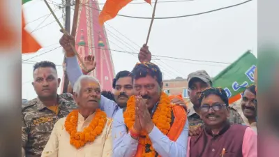 बड़कागांव के नवनिर्वाचित विधायक रोशन लाल चौधरी के विजय जुलूस पर पथराव, स्थिति नियंत्रण में