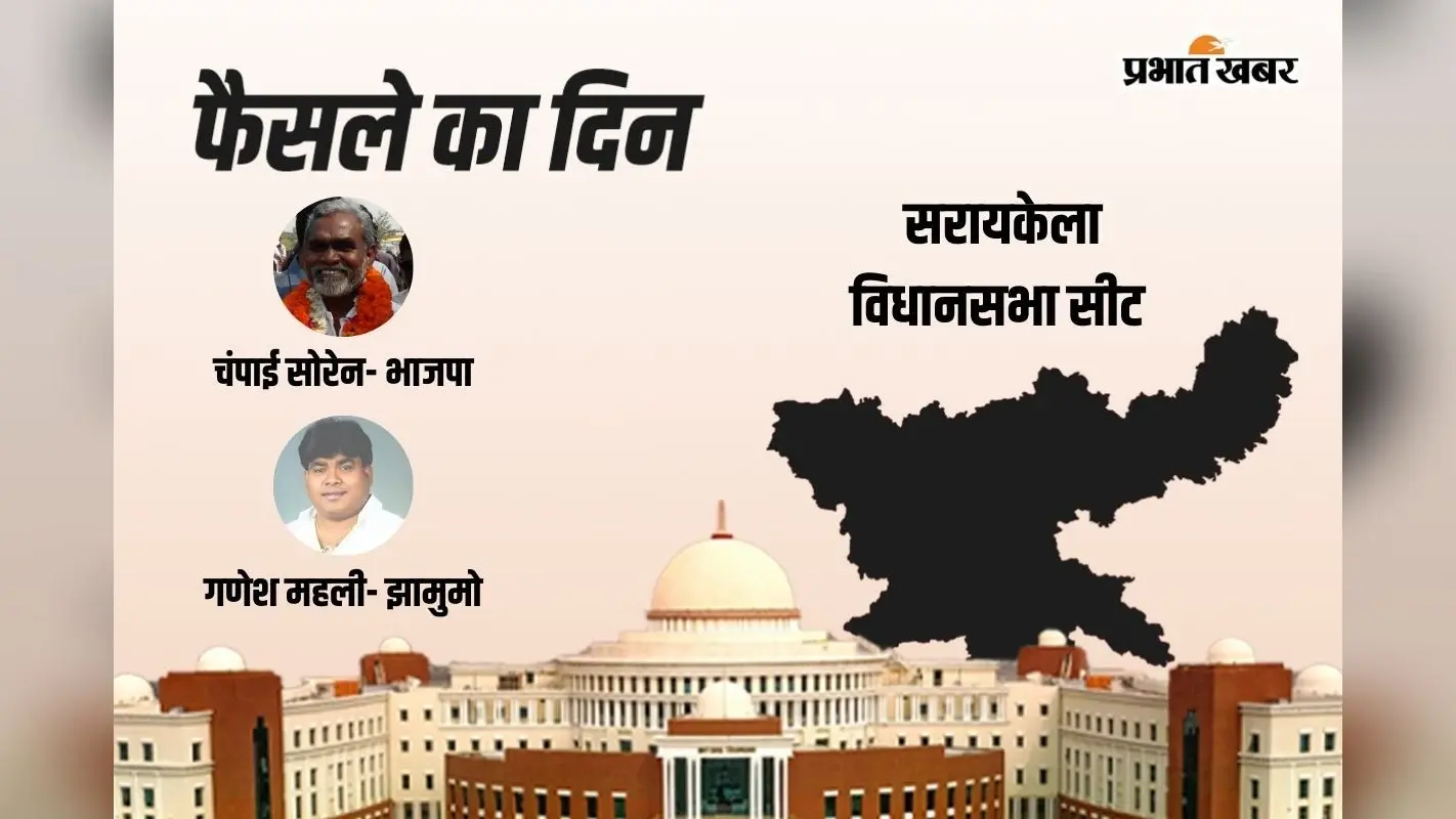 Seraikela Vidhan Sabha Result 2024: कोल्हान टाइगर चंपाई सोरेन ने सरायकेला का किला किया फतह, गणेश महली को दी शिकस्त