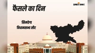 Simdega Vidhan Sabha Result 2024: बीजेपी के श्रद्धानंद बेसरा आगे, कांग्रेस के भूषण बाड़ा रहे पीछे