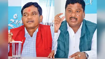 प्रभात खबर संवाद में पहुंचे ये दो प्रतिद्वंद्वी, विकास, राजनीति समेत इन सवालों का बेबाकी से दिया जवाब