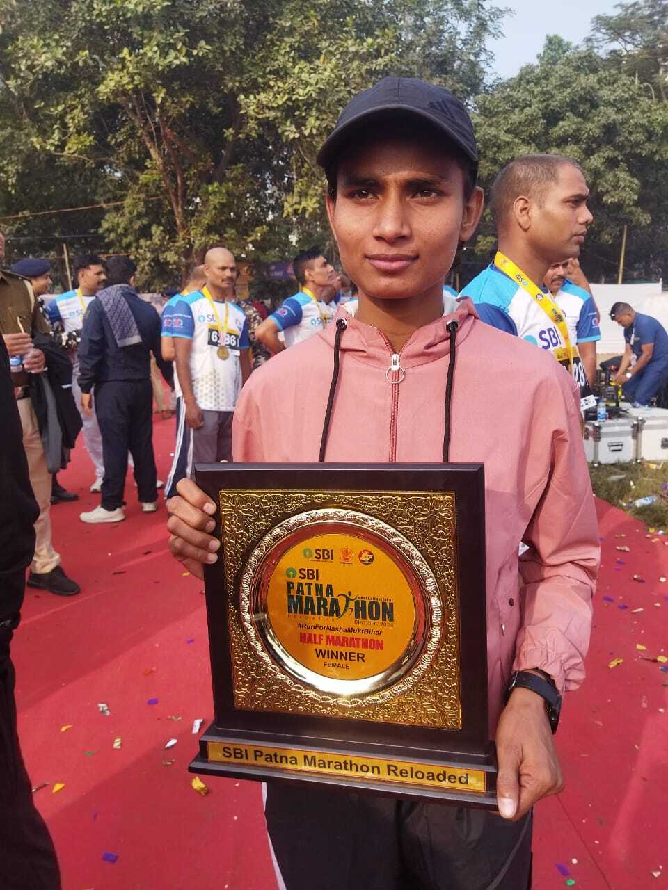 बिहार की अंजलि ने विदेशी धावकों को पछाड़ा