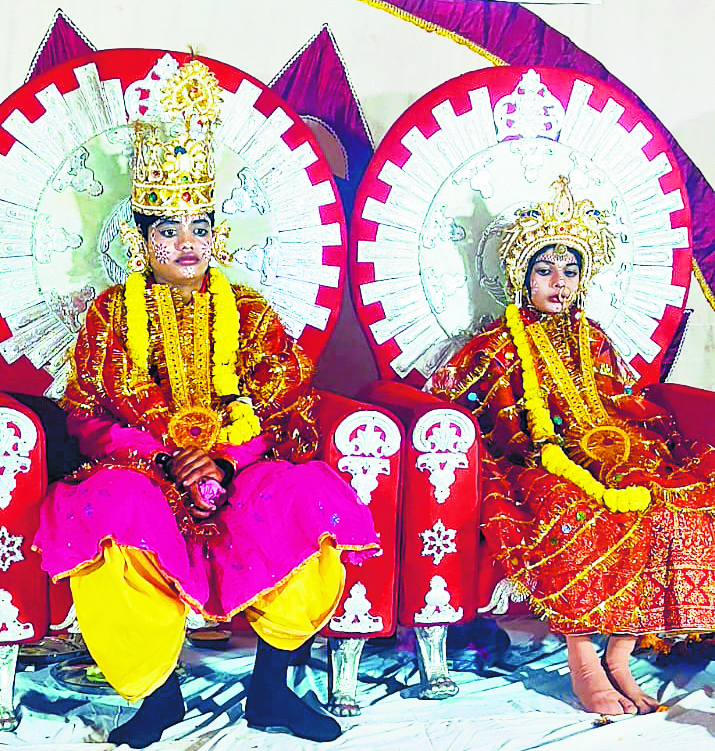 सीताराम विवाह उत्सव के दूसरे दिन महावीर मंदिर में राम कलेबा का आयोजन