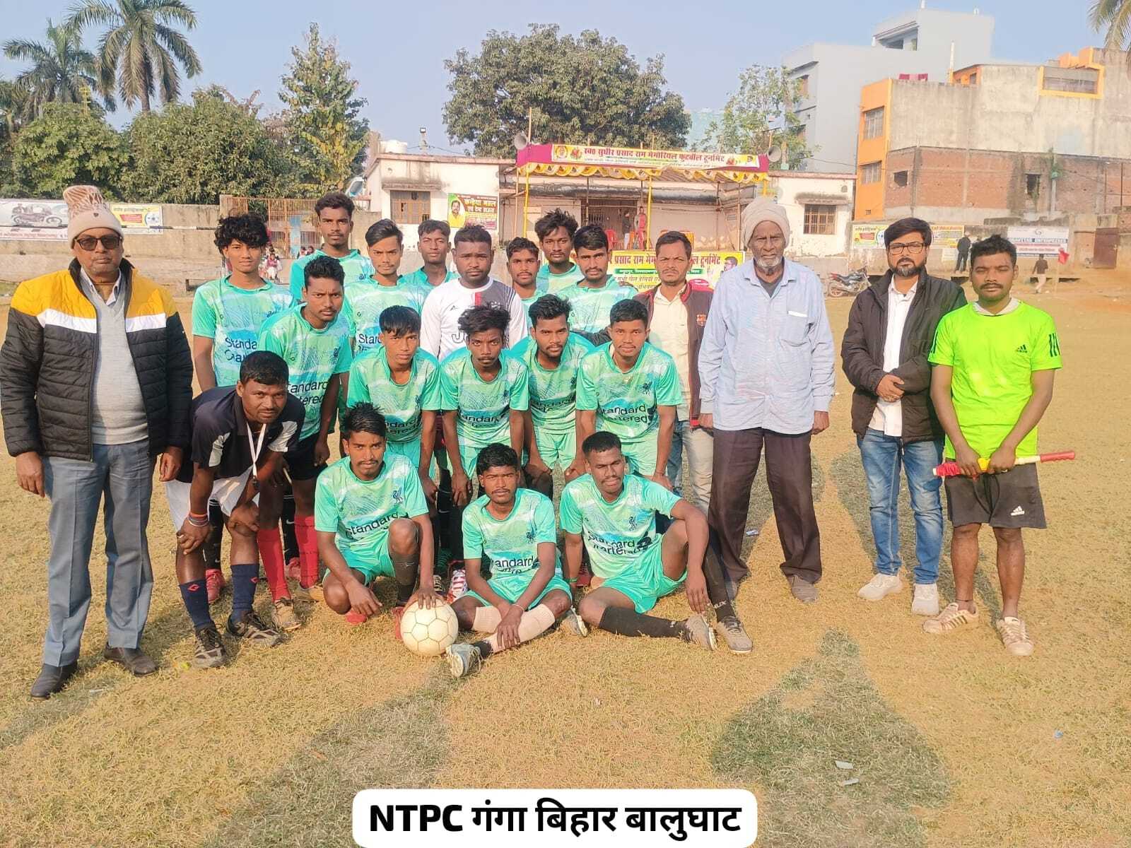 Bhagalpur News: फुटबॉल: सकरीगली साहेबगंज की टीम सेमीफाइनल में पहुंची