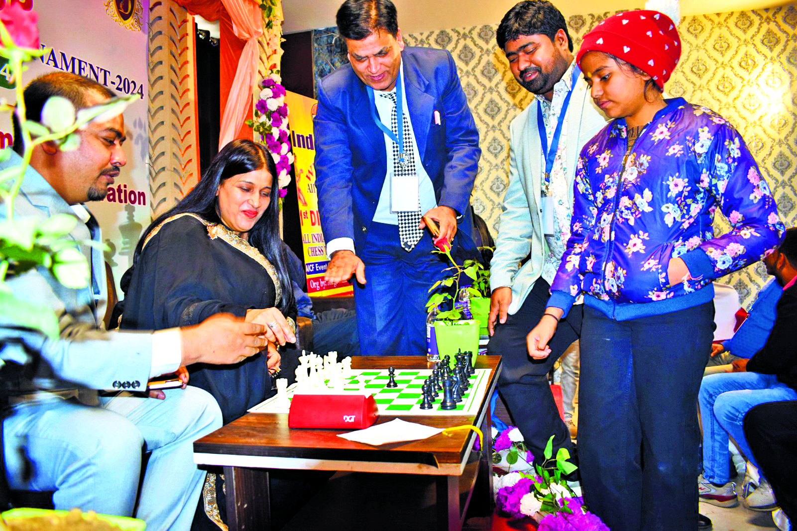 डियामन्ट कप फिडे रेटिंग शतरंज प्रतियोगिता का हुआ आगाज