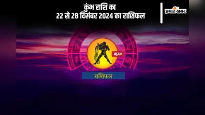Aquarius Weekly Horoscope 22 to 28 December 2024: कुंभ राशि वालों को रुका हुआ धन प्राप्त होगा, पढ़ें साप्ताहिक राशिफल