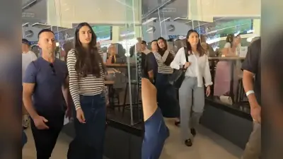 Athiya Shetty ने फ्लॉन्ट किया अपना बेबी बंप, अनुष्का शर्मा के साथ ऑस्ट्रेलिया में आईं नजर