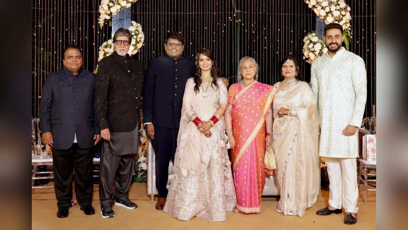 पूरे परिवार के साथ Amitabh Bachchan ने अटेंड की शादी, फिर से फैमिली संग नजर नहीं आई ऐश्वर्या राय