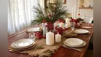 Christmas Table Setting Ideas: क्रिसमस डे पर टेबल को सेट करें ये 5 नए अंदाज में, जानिए