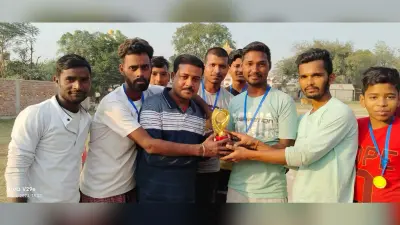 मदारघाट क्रिकेट टीम विनर, आयोजन टीम बनी रनर