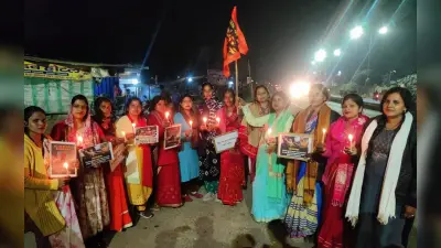 ओरमांझी में निकला प्रतिरोध मार्च