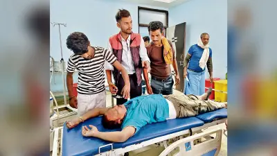 बाइक सवार ने पैदल जा रहे बुजुर्ग को मारी टक्कर, जख्मी