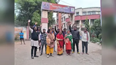 परसुडीह : मुआवजा की मांग को लेकर मृतक के परिजन पहुंचे थाना