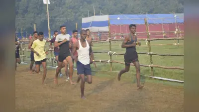 Katihar news : अग्निवीर भर्ती रैली: 683 युवाओं ने लगायी दौड़, 382 अभ्यर्थी हुए सफल