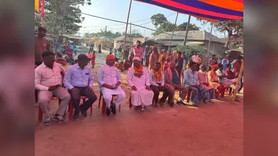 भाजपा नेता ने किया मांझी थान मंदिर का उद्घाटन