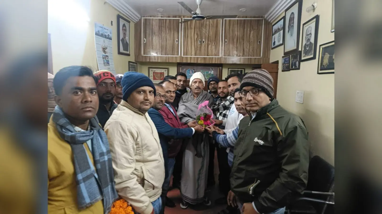 माध्यमिक शिक्षक संघ ने रवींद्रनाथ का किया स्वागत