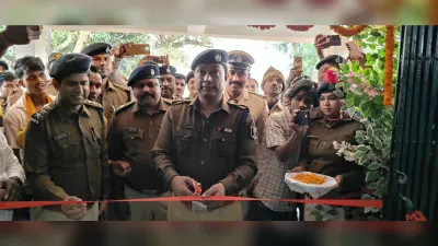मॉडल थाना मड़ैया का पुलिस अधीक्षक ने किया उदघाटन
