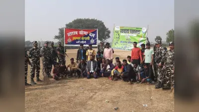 एसएसबी ने ग्रामीणों को दिया स्वच्छता का संदेश