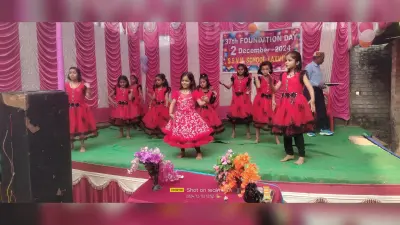 सांस्कृतिक कार्यक्रम में अपनी प्रस्तुति से बच्चों ने मोहा मन