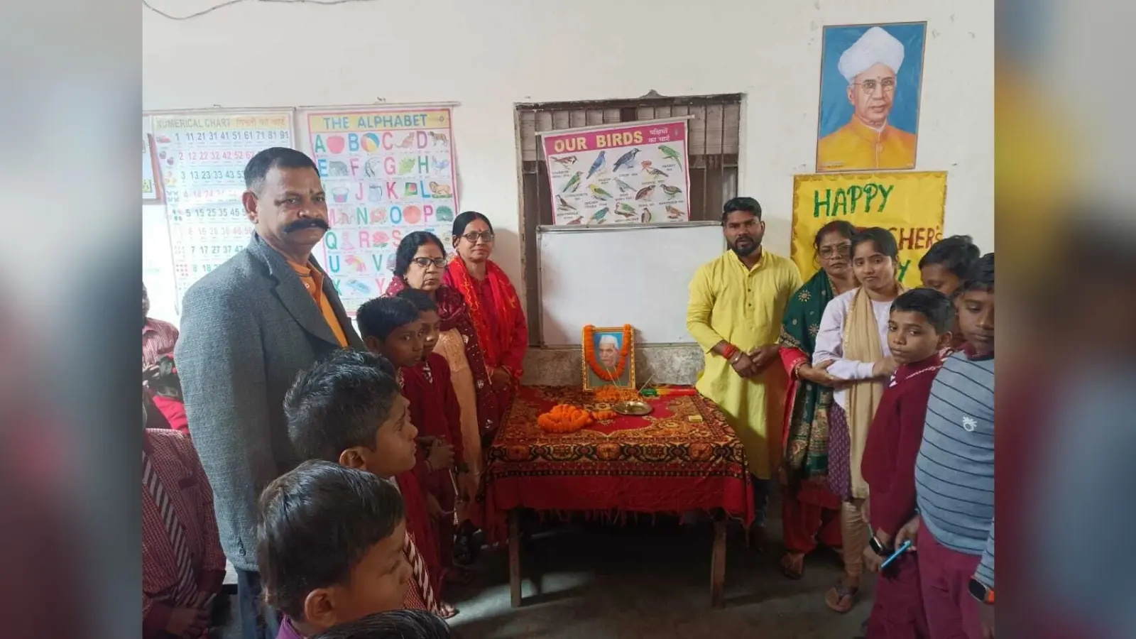 भारत के प्रथम राष्ट्रपति डॉ राजेंद्र प्रसाद की मनायी गयी जयंती