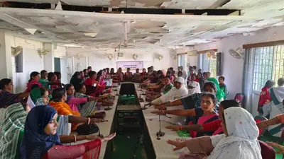 Deoghar news : सेविकाओं को बाल विवाह रोकथाम के लिए दिलायी गयी शपथ