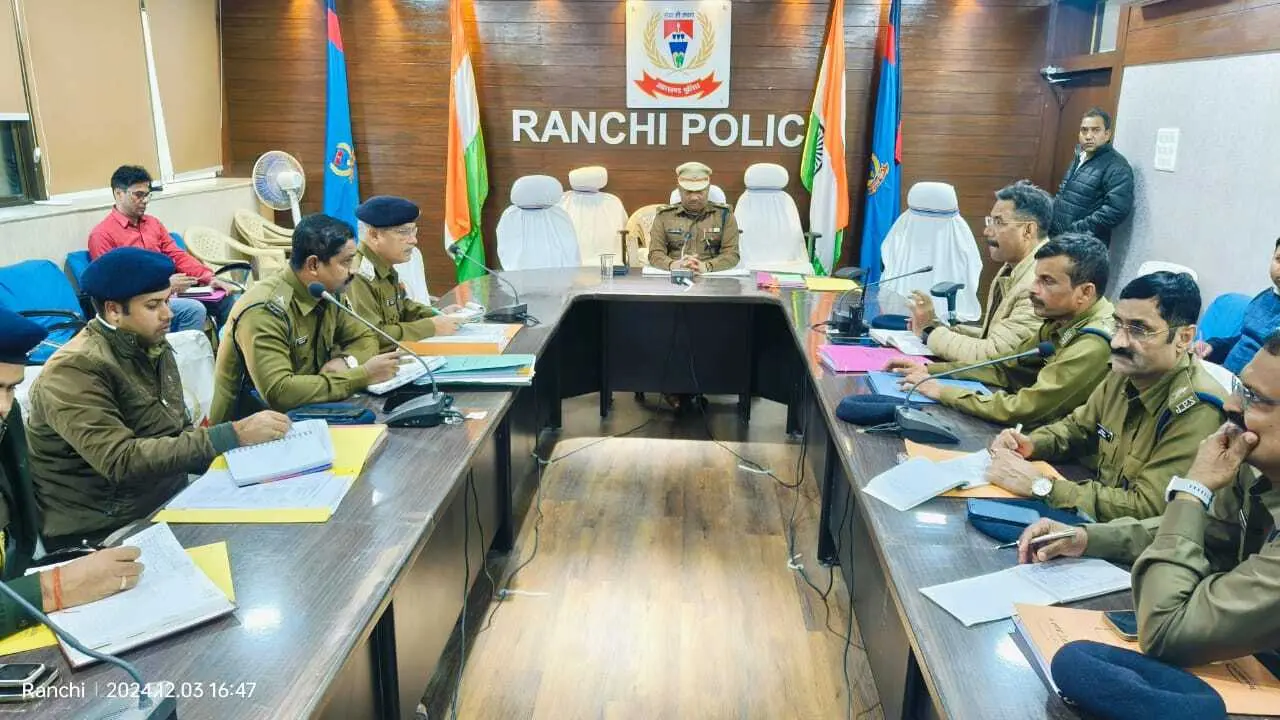 Ranchi news : चेन छिनतई व आर्म्स एक्ट केस के आरोपियों का प्रोफाइल होगा तैयार