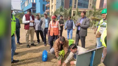 BOKARO NEWS : डीवीसी के सीवीओ ने किया बोकारो थर्मल पावर प्लांट का दौरा