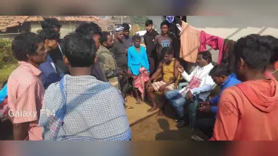 Jamtara News: मृत बच्ची के परिजनों से मिलकर दी सांत्वना