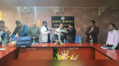 पंचायत सचिव को दी गयी भावभीनी विदाई