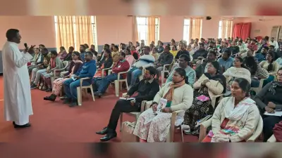 ranchi news : ईश्वर के बिना वैवाहिक जीवन सफल नहीं हो सकता : आर्चबिशप
