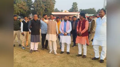 विधायक ने कार्यकर्ता सम्मेलन कार्यक्रम की तैयारी का लिया जायजा