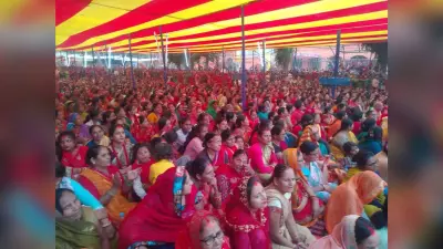 Madhubani News. मिथिला रीति रिवाजों से प्रभु श्रीराम का तिलकोत्सव