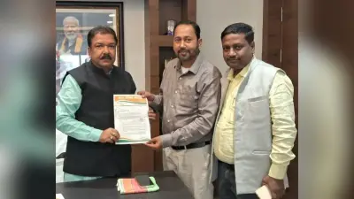 राजस्व मंत्री से मिले उप मुख्य पार्षद