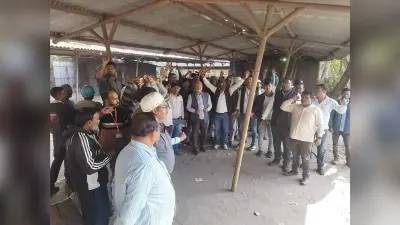 BOKARO NEWS: 39 माह का एरियर व मेडिकल जांच को लेकर मजदूर एकजुट : चौधरी