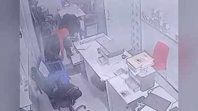 Bhagalpur news मार्बल दुकान में आधी रात को चोरी का प्रयास, घटना सीसीटीवी में कैद