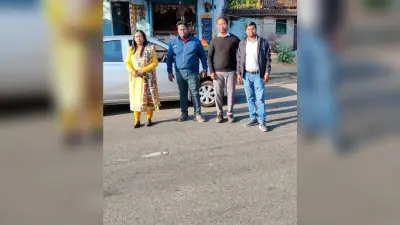 परिवहन विभाग और एनएच की टीम ने अड़की-खूंटी मार्ग का किया निरीक्षण