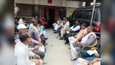 जदयू कार्यकर्ता सम्मेलन की तैयारी को ले विचार-विमर्श