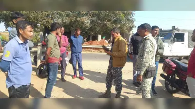 Deoghar News : ऑटो ने बाइक में मारा धक्का, पांच लोग घायल