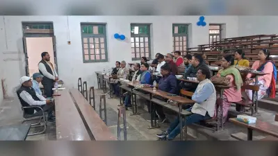 डीजे कॉलेज में नये सहायक प्राध्यापकों का किया स्वागत