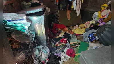 बंद घर का ताला तोड़कर चोरी